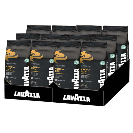 Café en Grains Lavazza Expert Aroma Top - 12 paquets - 12 Kg