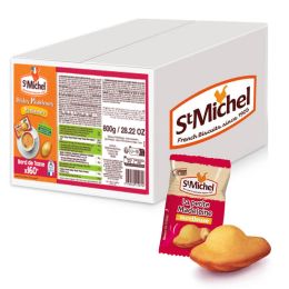Mini Madeleine St-Michel Pur Beurre - 160 minis madeleines emballées individuellement