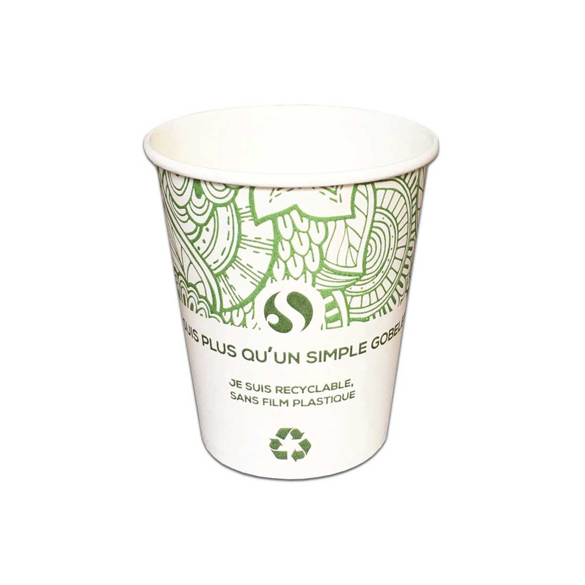 Gobelet Réutilisable Blanc 25 / 33 cl - 100% Recyclable - LE PETIT  FOURNISSEUR