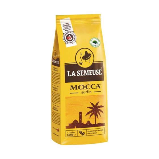 Café en Grains La Semeuse Mocca - 5 paquets - 2,5 Kg