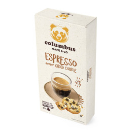 COLUMBUS CAFE & CO Columbus café & co chocolat cookie capsule x10 -53g pas  cher 