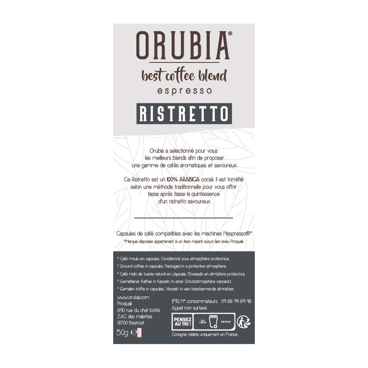 L'OR Ristretto Maxi pack - 40 Cápsulas para Nespresso por 10,89 €