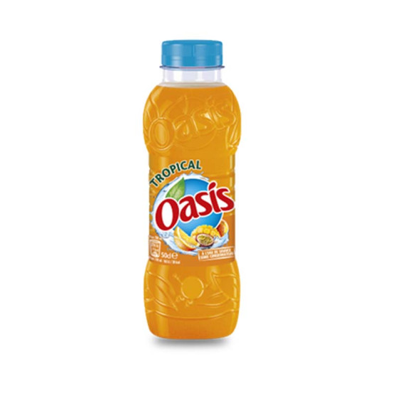 Bouteille de jus de fruits Oasis Tropical 50cl x12