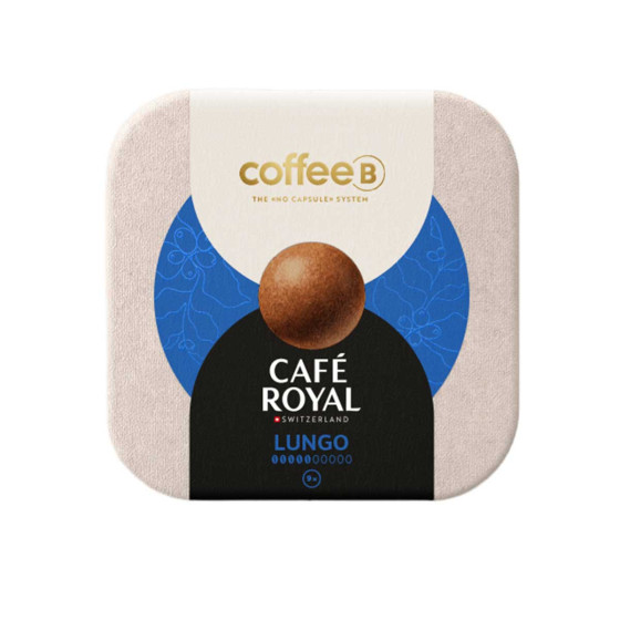 Dosette de café CoffeeB Café Royal Lungo - 9 boules de café