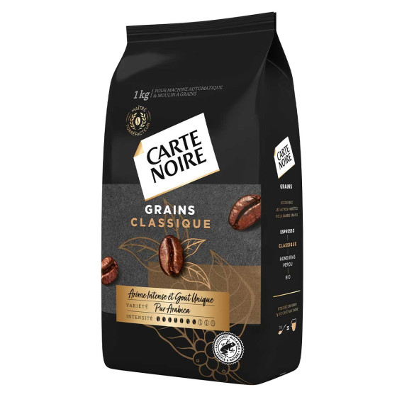 Café en Grains Carte Noire Espresso 100% Arabica - 1 Kg