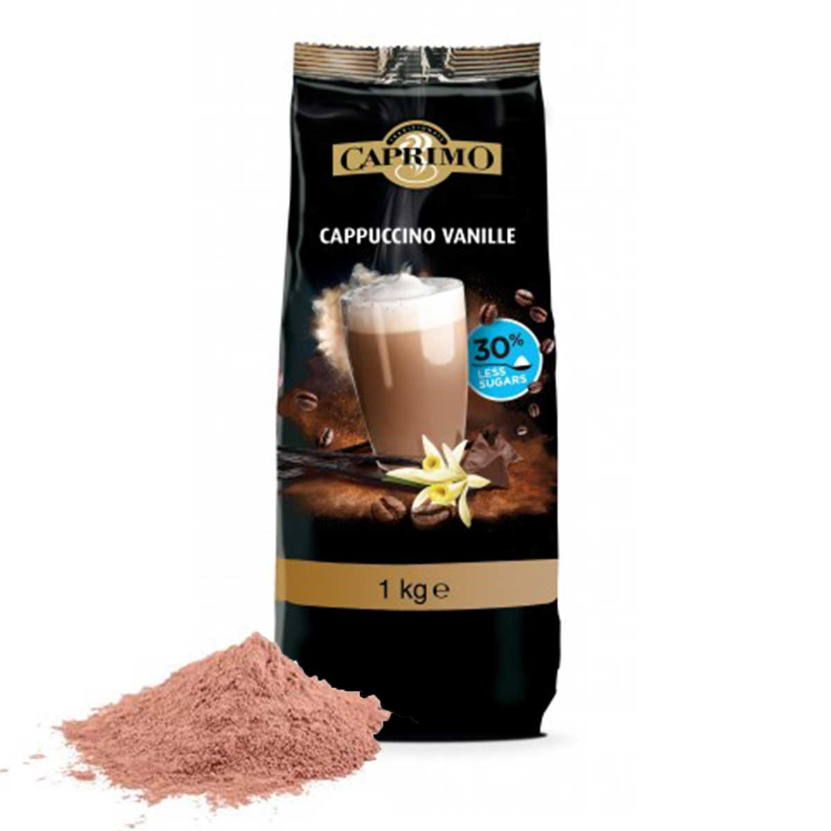 CAPRIMO - Cappucino Caramel - 1kg - poudre soluble à diluer