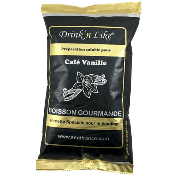 Cappuccino Vanille Drink'n Like Extra - 10 paquets - 10 Kg