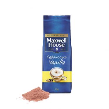 Cappuccino Vanille Maxwell House - 5 paquets - 5 Kg