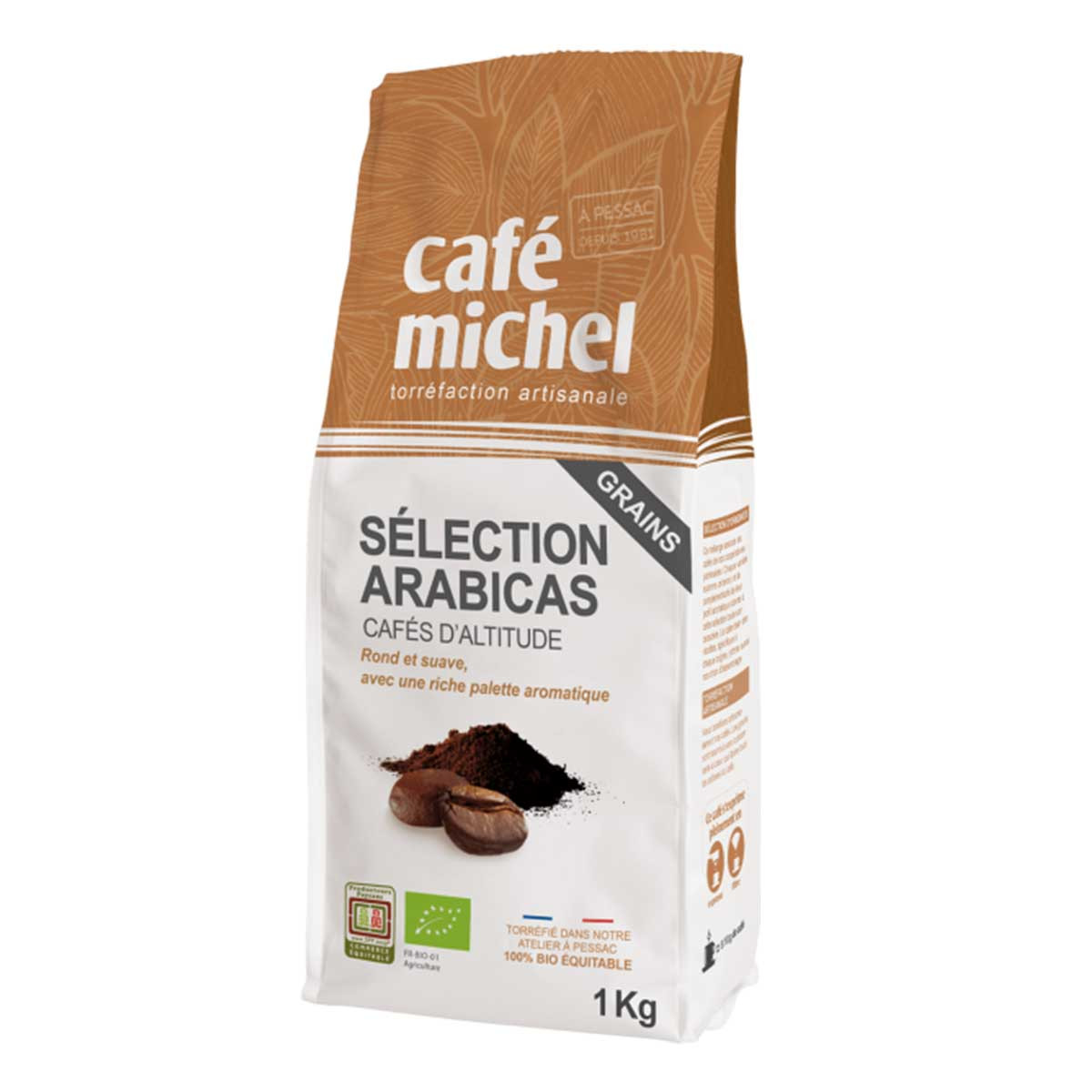 250gr café moulu bio Mélange Equilibré - Café Michel