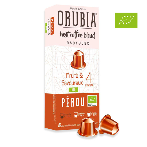 Pack Découverte Capsule Nespresso Compatible Orubia - 70 capsules