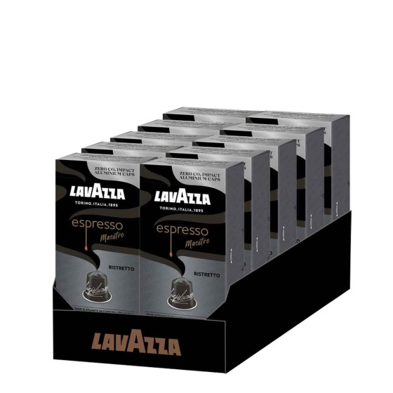 Capsule Nespresso Compatible Lavazza Espresso Maestro Ristretto - 100 capsules