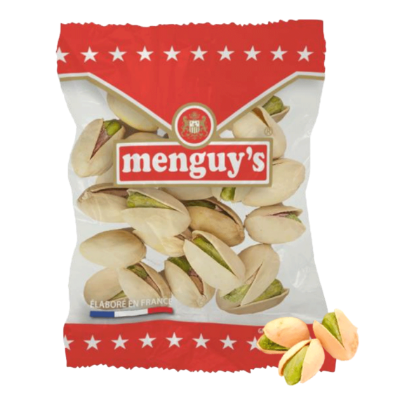Menguy's - Pisatches - Boîte distributrice - 50 paquets de 25 gr