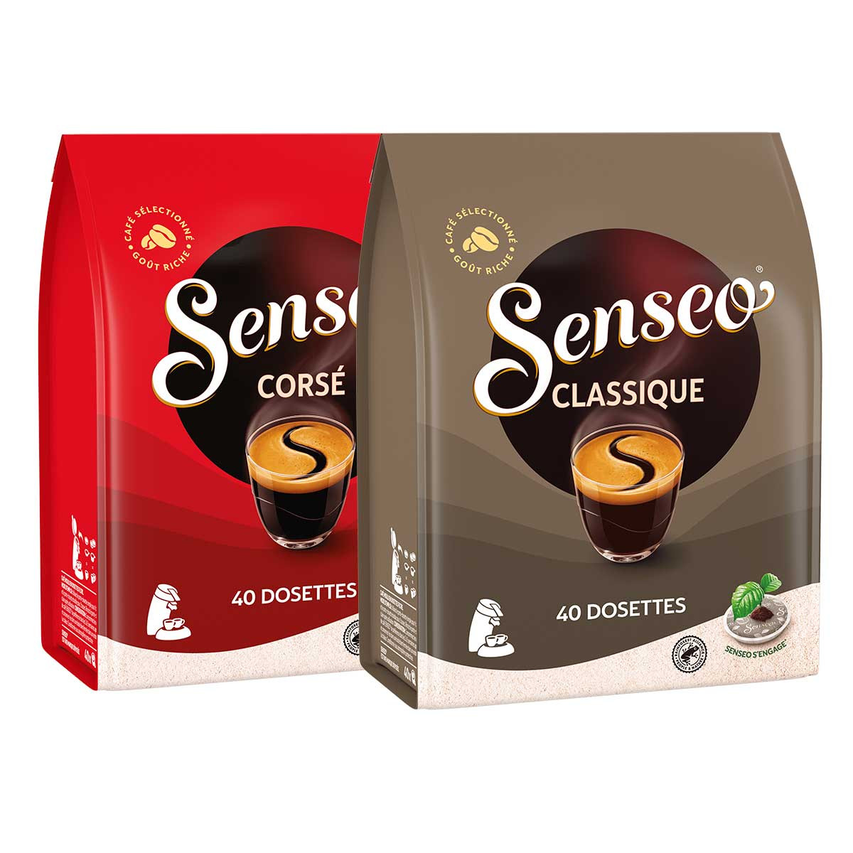 Pack découverte Senseo - Café, sucres, thé, chocolat lacté