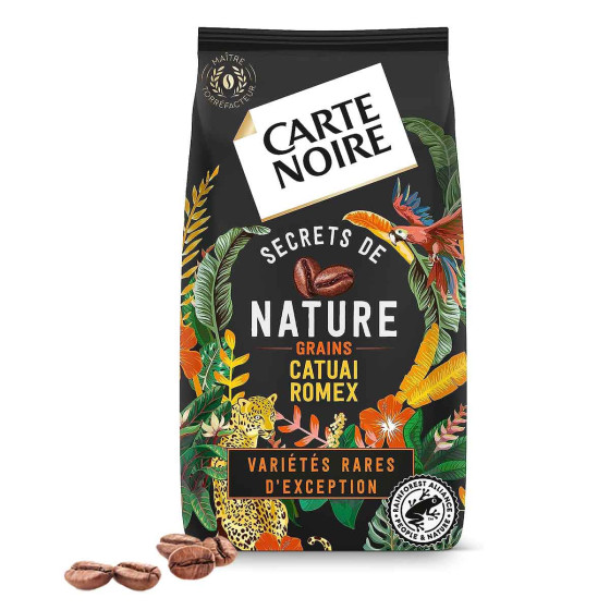 Café en Grains Carte Noire Secrets de Nature Catuai Romex - 1 Kg
