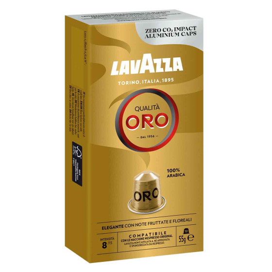Capsule Nespresso Compatible Lavazza Qualita Oro - 10 capsules