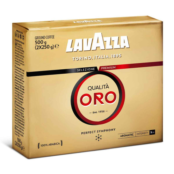 Café Moulu Lavazza Qualita Oro Perfect Symphony - 10 paquets - 2,5 Kg