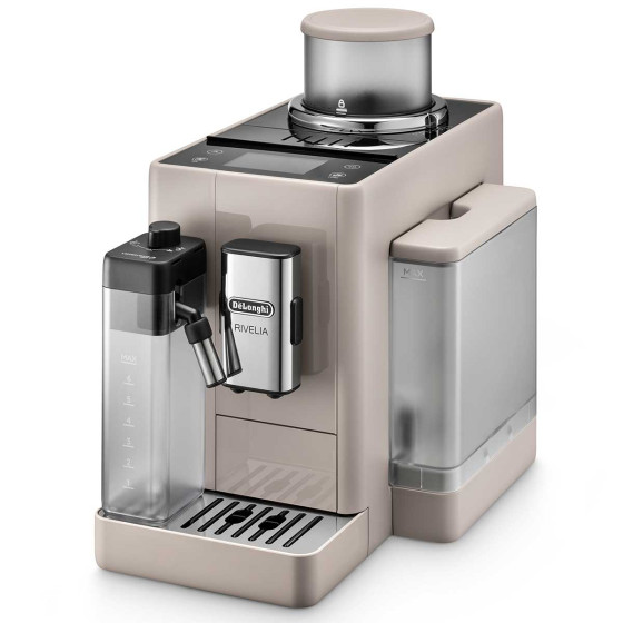 Machine à café en grains Delonghi Rivelia Latte FEB 4455.BG Beige Sable + 94€ de CADEAUX EXCLUSIFS