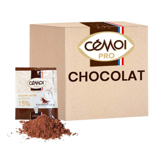 Chocolat Chaud Cémoi - 250 dosettes individuelles