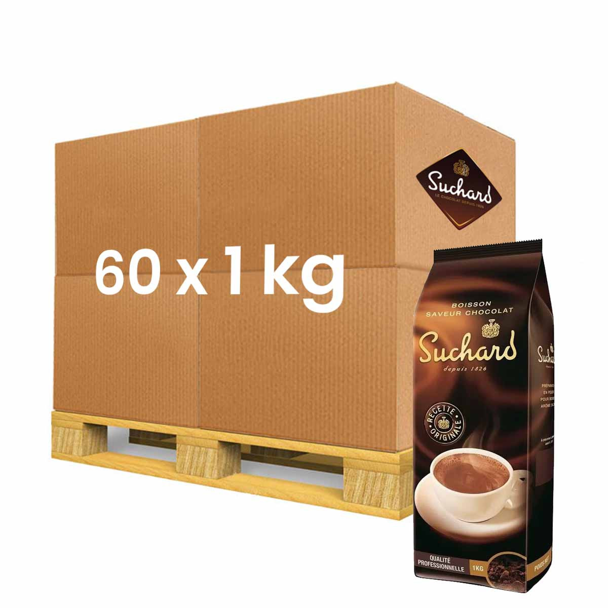 Tassimo Lot de 8 dosettes de chocolat chaud Milka (paquet de 5, 40 boissons  au total) : : Epicerie