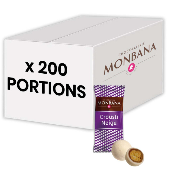 Chocolat Monbana Crousti-Neige - 200 chocolats