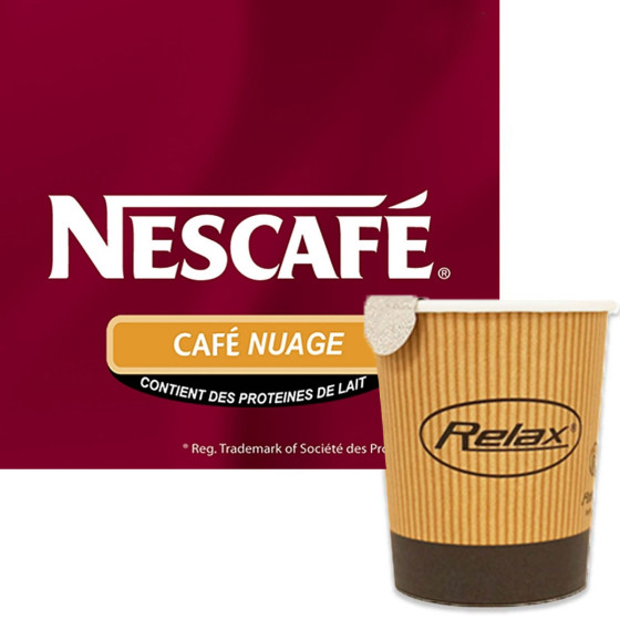 Gobelet Pré-dosé Nescafé Nuage Café au lait - 10 boissons