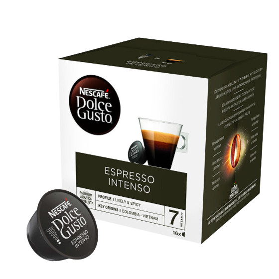 Capsules Nescafé Dolce Gusto Café Espresso Intenso - 16 capsules