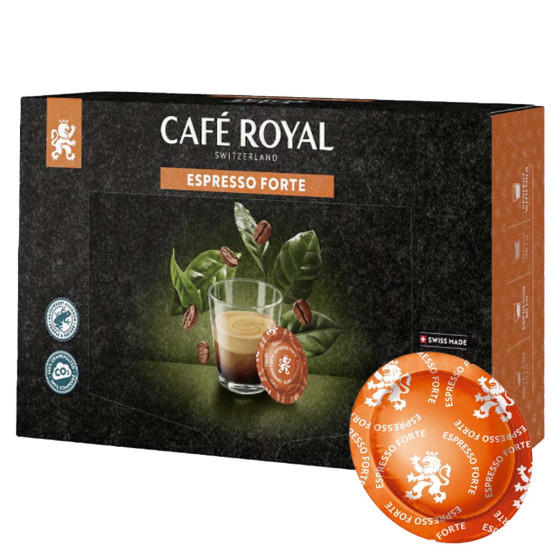 Capsule Nespresso Pro Compatible Café Royal Office Pads Espresso Forte - 50 capsules