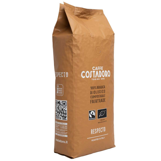 Café en Grains Bio Costadoro Respecto - 3 paquets - 3 Kg