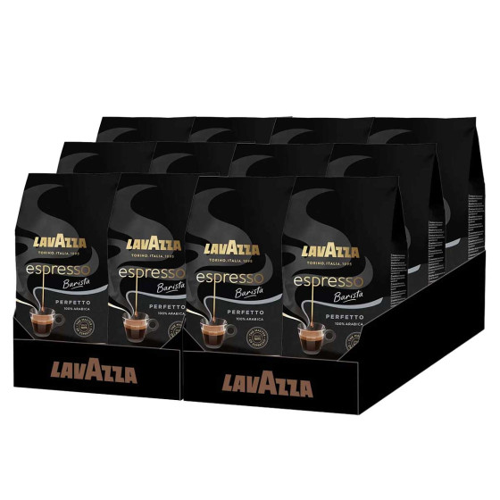 Café en Grains Lavazza Espresso Barista Perfetto - 12 paquets - 12 Kg