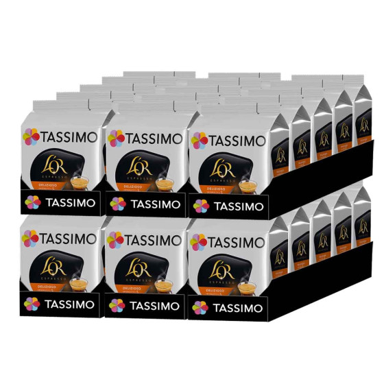 Capsule Tassimo Café L'Or Espresso Delizioso - 30 paquets - 480 capsules