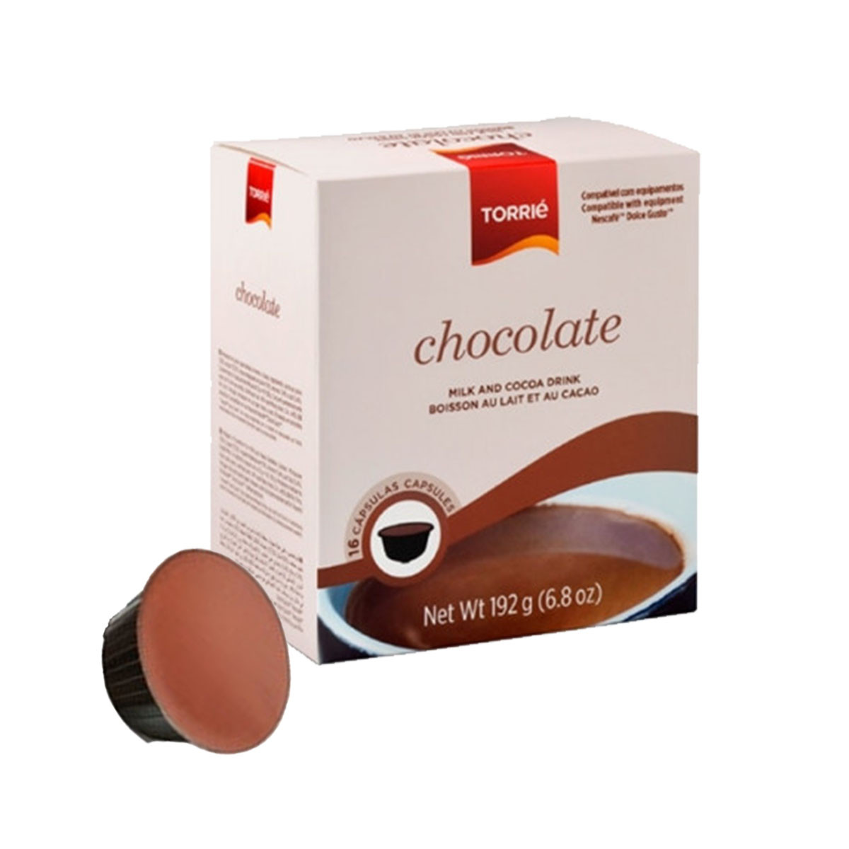 Chocolat chaud gourmand - Capsule compatible Dolce Gusto x16