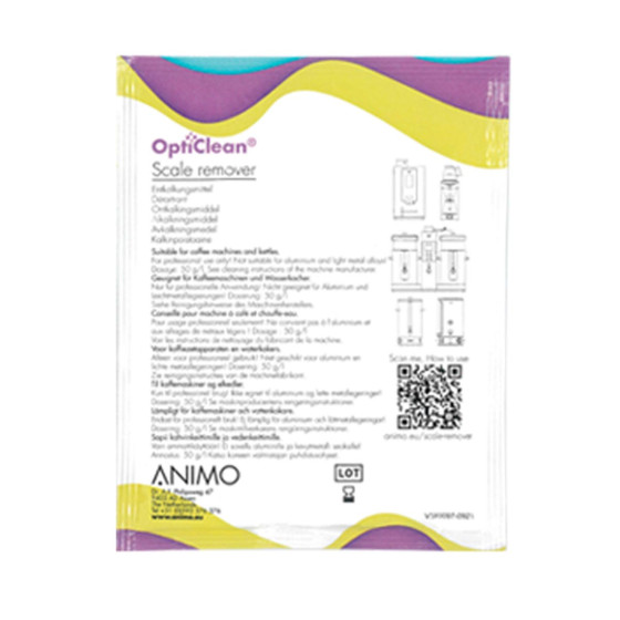 Détartrant Animo pour Cafetières filtre Animo - sachet de 50 gr