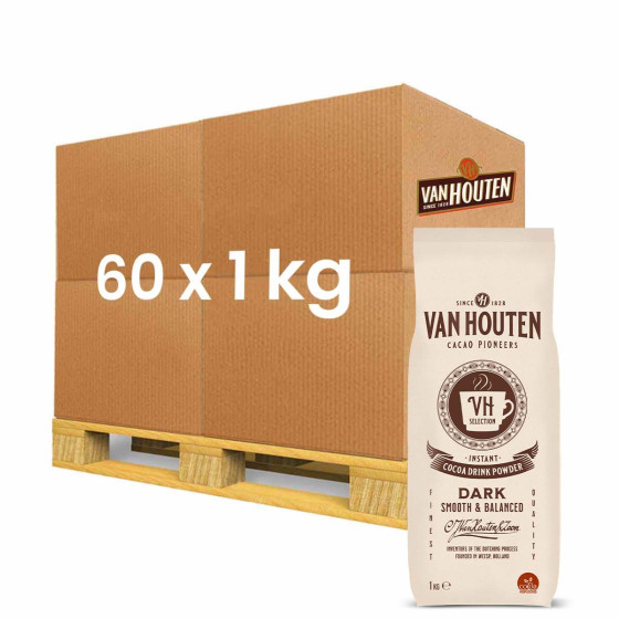 Chocolat Chaud Van Houten 16% cacao - 60 paquet - 60 Kg