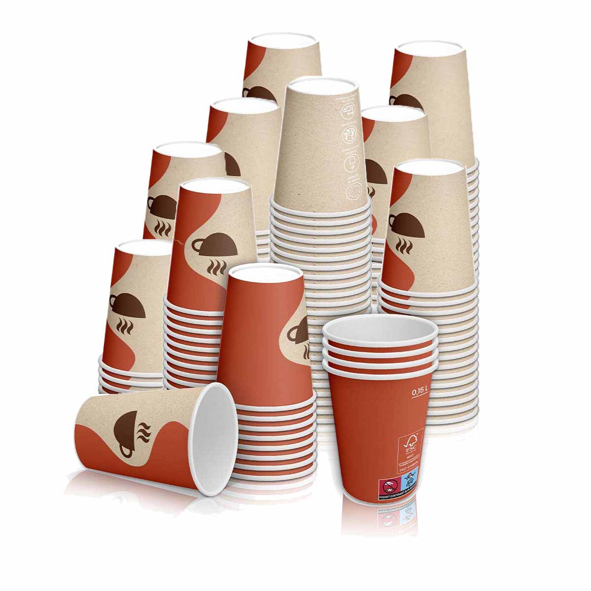 Gobelets 15cl pour tout type de boisson