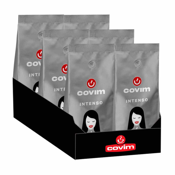 Café en Grains Covim Intenso - 6 paquets - 6 Kg