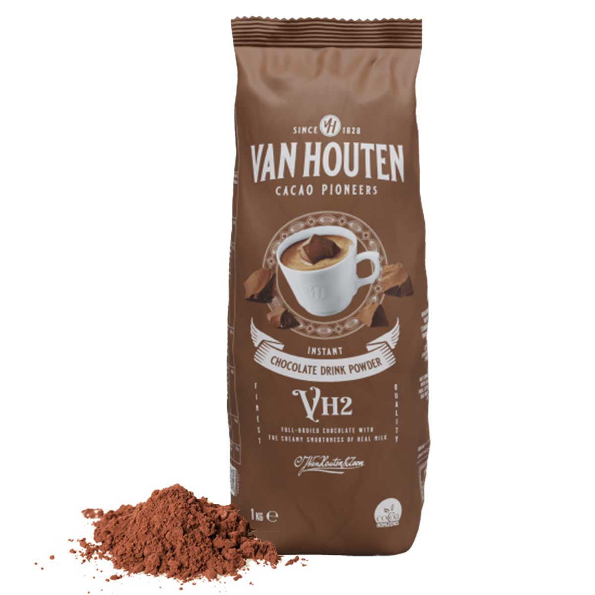 Van Houten VH2 Chocolat Chaud en Poudre Top Vente 1 kg