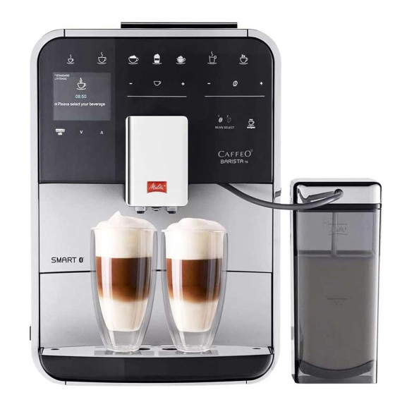 Machine à café en grains Melitta Barista TS Smart F850-101 Argent