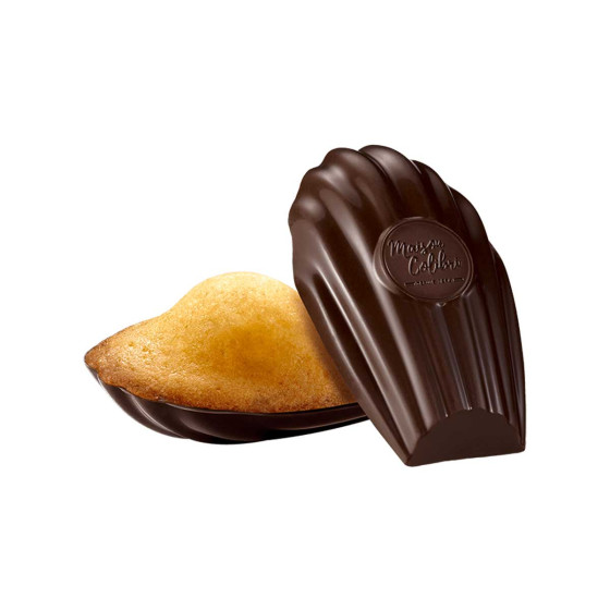 Madeleine Noix de Coco Maison Colibri Coque Chocolat Noir - 30 madeleines emballées individuellement