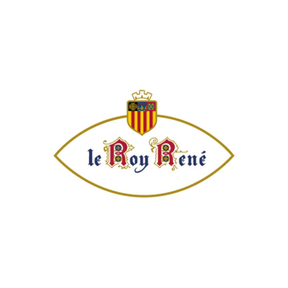 Calissons d'Aix Le Roy René Amandes de Provence - Boîte losange de 36 calissons