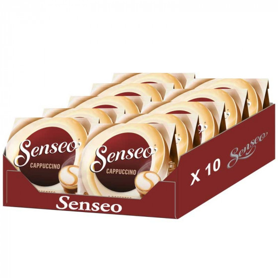 Dosette Senseo Cappuccino Original 10 paquets 80 dosettes