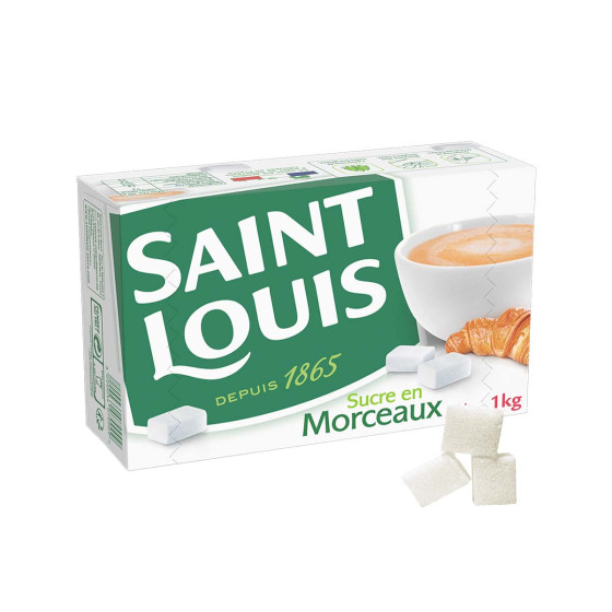 Sucre Blanc en morceaux Saint Louis - 1 kg