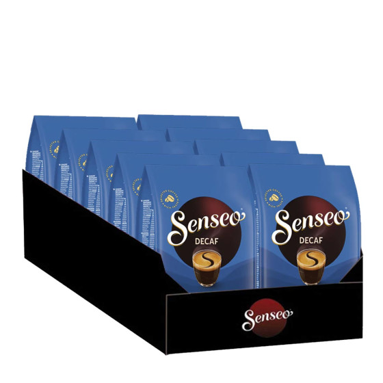 SENSEO Dosette  D&eacute;caf&eacute;in&eacute; - 10 paquets - 400 dosettes compostables 