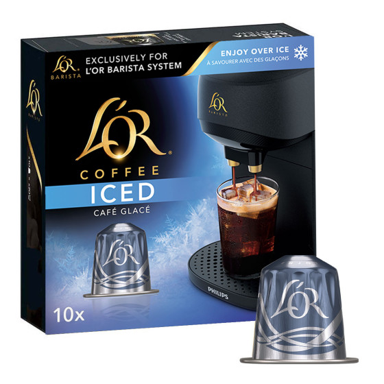 L OR ESPRESSO Capsule Nespresso &reg; Compatible Caf&eacute; L'Or Barista Capsule XXL Caf&eacute; Glac&eacute; 