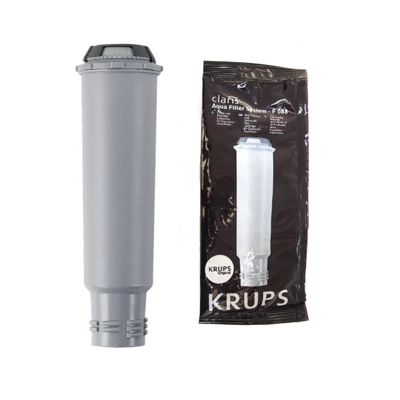 KRUPS - EA8108 - Machine à café automatique, 1450 watts & Krups Cartouche  Aqua Filter Claris F08801 : : Cuisine et Maison