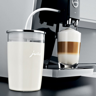 Récipient Pot à lait en verre 0.5L pour machine à café Jura
