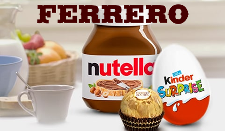 Ferrero chocolat nutella