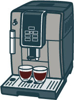 6x250g café grain Illy Intenso (Scura) - Torréfaction foncée