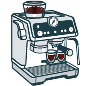 machine café percolateur