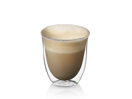 Tasse en verre double paroi Delonghi Cappuccino 19 cl - DLSC311 - par 2