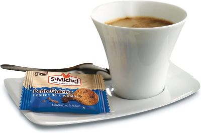tasse café avec biscuits